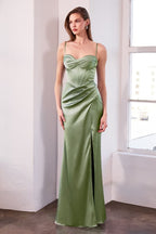Fitted Dress With A Sweetheart Neckline And Thin Straps-8